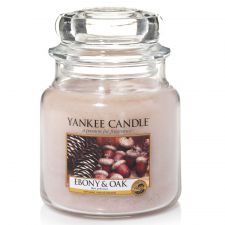 1519668e yankee candle ebony oak medium jar bois precieux
