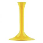 mini3 pied de verre couleur jaune 