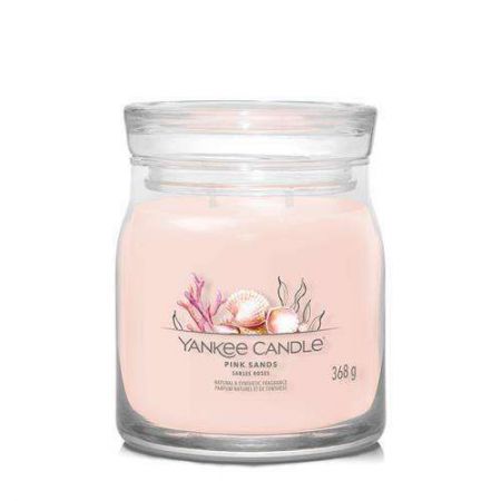 yankee candle sables roses moyenne jarre pink sands 