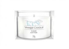 clean cotton filled votive tankee candle 