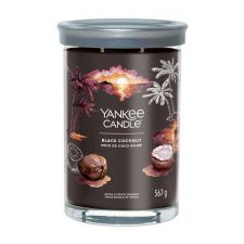 yankee candle noix de coco noire large tumbler black coconut 