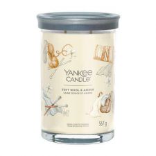 yankee candle laine douce et ambre large tumbler soft wool et amber 