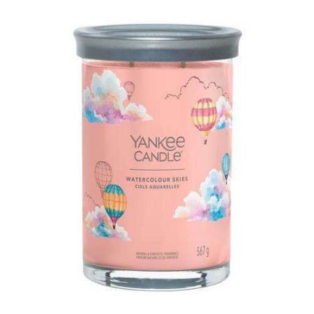 yankee candle ciels aquarelles large tumbler watercolour skies 