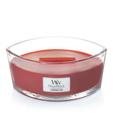 cinnamon chai ellipse candle woodwick 