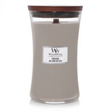 fireside large candle woodwick 