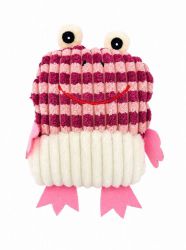 jouet grenouille peluche chien rose 