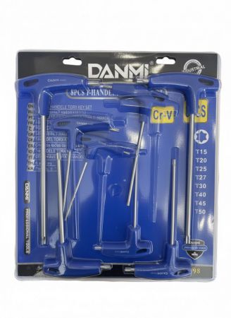 ensemble 8 cles torx en t